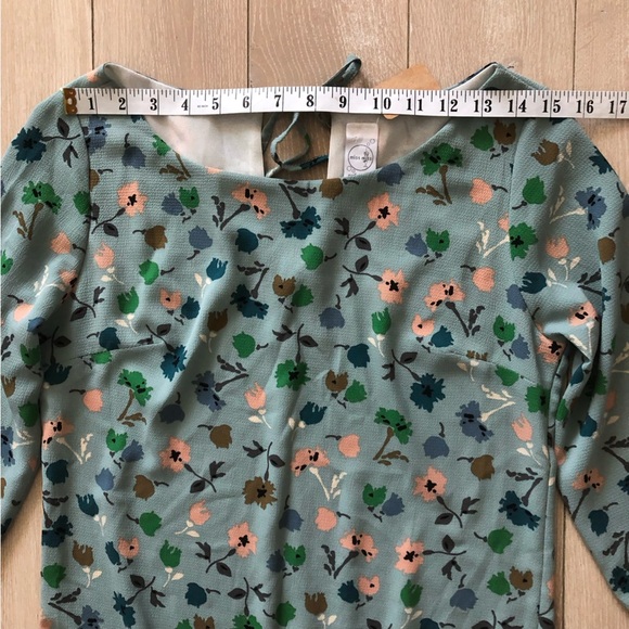 NWOT Miss Miss Made in Italy Floral Print Colorblock Dress Size S - Picture 2 of 11